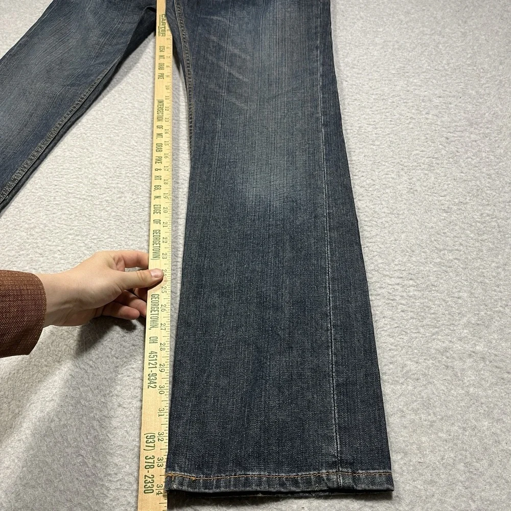 Levis Jeans Mens 33x34 (Fits 34x34) Blue 559 Relaxed Straight Dark Denim Cotton
